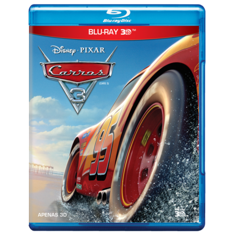 Blu Ray 3D Carros 3